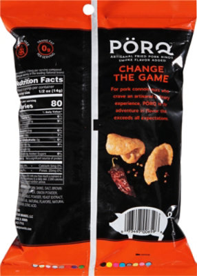 Porq Bbq Chipotle Pork Rinds - 2 Oz - Image 6