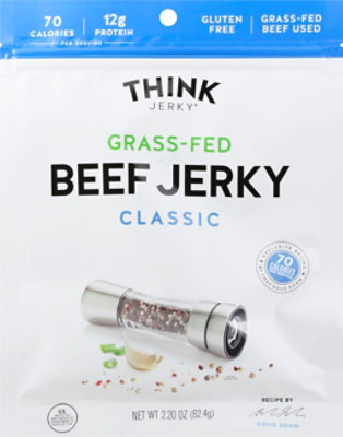 Think Jerky Classic Beef Jerky - 2.2 Oz - Image 2