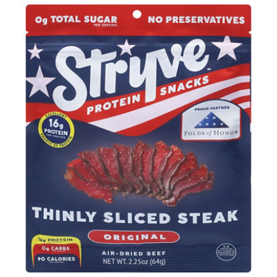 Stryve Original Beef Biltong Beef Slices - 2.25 OZ - Image 3