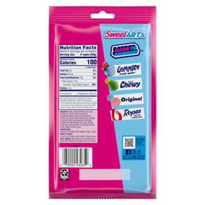 Sweetarts Ropes Twisted Rainbow Punch Candy - 5 Oz - Image 5