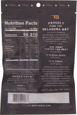 No Mans Land Hot Beef Jerky - 3 OZ - Image 5