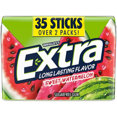 Extra Watermelon Gum - 35 Count - Image 1