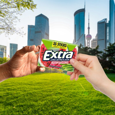 Extra Watermelon Gum - 35 Count - Image 5