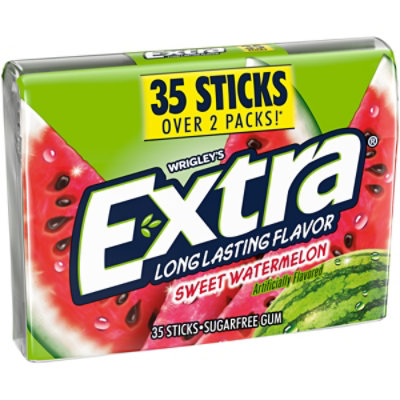 EXTRA Sweet Watermelon Sugar Free Chewing Gum Mega Pack - 35 sticks - Image 1