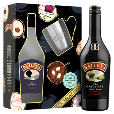 Baileys Original Irish Cream Liqueur Bottle With A Branded Glass Mug - 750 Ml - Image 2