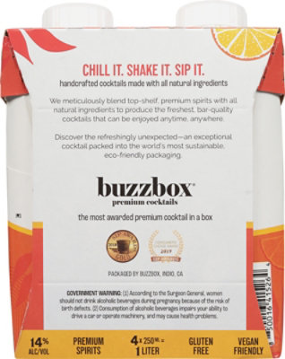 Buzzbox Premium Cocktails Long Island - 4-200 ML - Image 5