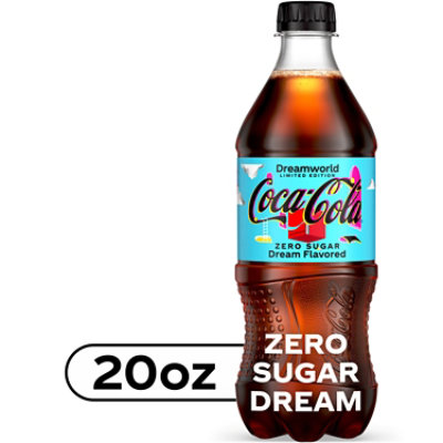 Coca-cola Zero Sugar Dreamworld Bottle - 20 FZ - Image 1