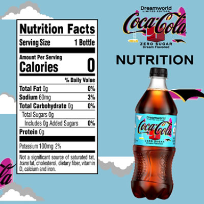 Coca-cola Zero Sugar Dreamworld Bottle - 20 FZ - Image 4