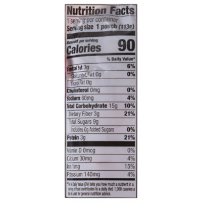 O Organics Baby Food Pears Carrots Butternut Squash Raspberries Chia Pouch - 4 OZ - Image 3