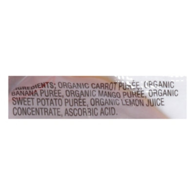O Organics Baby Food Carrots Banana Mango Sweet Potato Pouch - 4 OZ - Image 4