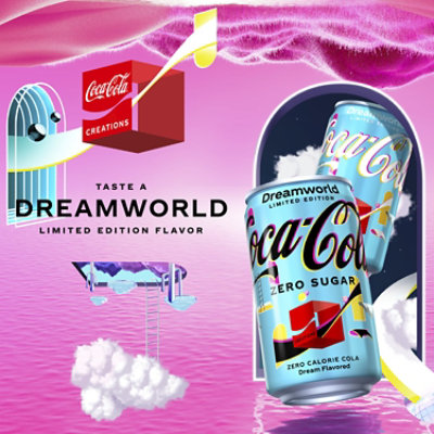 Coca Cola Zero Sugar Dreamworld Fridge Pack Cans - 10 - 7.5 Fl. Oz. - Image 2