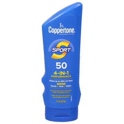 Coppertone Sport Lotion SPF 50 - 7 Oz - Image 3