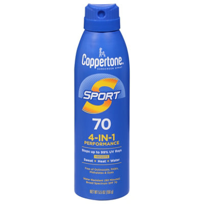 Coppertone Sport Spray SPF 70 - 5.5 Oz - Image 3