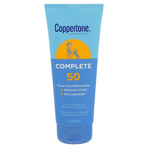 Coppertone Complete Lotion SPF 50 - 7 Oz