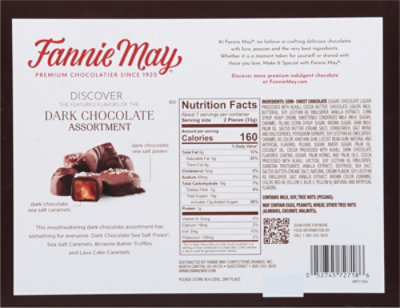 Fannie May Assorted Dark Chocolate - 8.3 Oz - Image 6