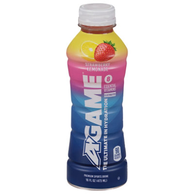 A Game Strawberry Lemonade - 16 Fl. Oz - Image 3