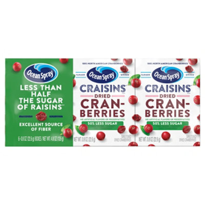 Ocean Spray Craisins Dried Cranberries - 4.8 Oz - Image 1