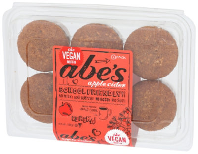 Abe's Apple Cider Mini Vegan Muffins 6 Count - 4.5 Oz - Image 4
