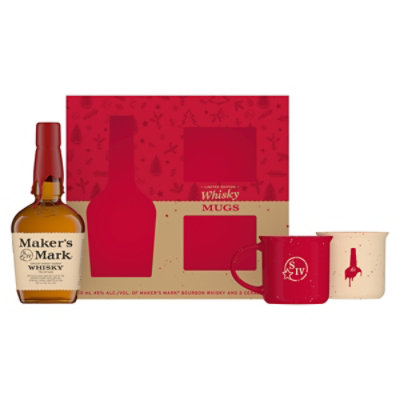 Maker's Mark Bourbon With Mug Package Holiday Wine - 750 Ml - Image 3