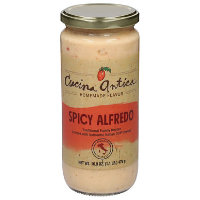 Cucina Antica Pasta Sauce Spicy Alfredo - 16.9 Oz - Image 3