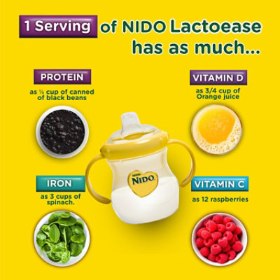 Nido 1 Lacto Ease Toddler Milk - 28.1 Oz - Image 3
