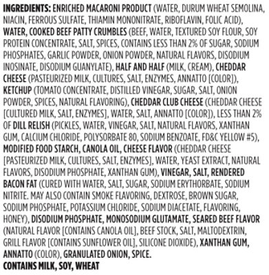 Michelina's Grande Beef Patty Crumbles With Cheese Macaroni - 12.75 Oz - Image 4