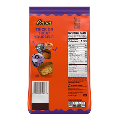 Reese's Miniatures Milk Chocolate Peanut Butter Cups Halloween Candy Bulk Bag - 31 Oz - Image 2