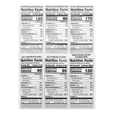 Hershey's Miniatures Assortment Chocolate Candy - 275-78.73 Oz - Image 4