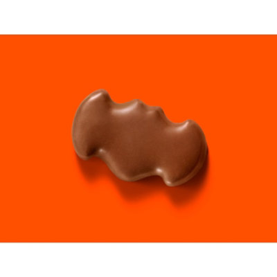 Reeses Milk Chocolate Snack Size Peanut Butter Bats Halloween Candy Bag - 9.6 Oz - Image 3