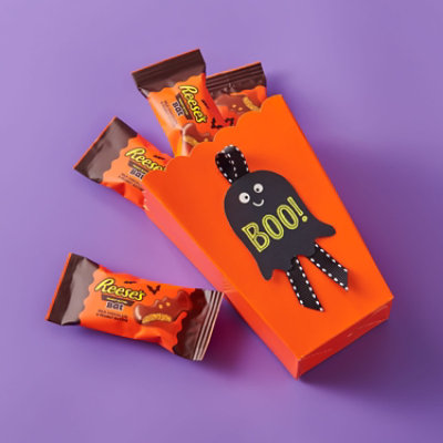 Reeses Milk Chocolate Snack Size Peanut Butter Bats Halloween Candy Bag - 9.6 Oz - Image 4