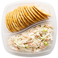 Ready Meals Duo Seafood Salad With Crackers - Each - Image 1