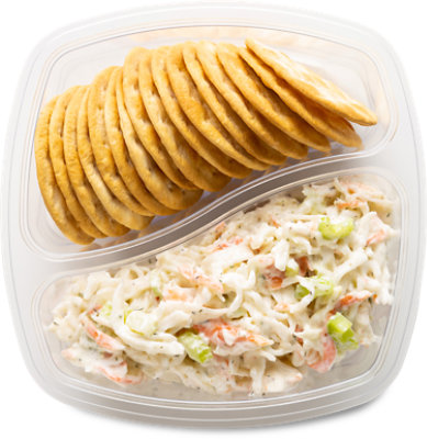 Ready Meals Duo Seafood Salad With Crackers - Each - Image 1