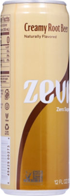 Zevia Zero Sugar Creamy Root Beer Soda - 12 Fl. Oz. - Image 5