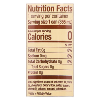 Zevia Zero Sugar Creamy Root Beer Soda - 12 Fl. Oz. - Image 3