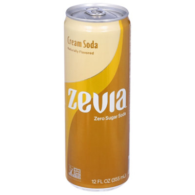 Zevia Zero Sugar Cream Soda - 12 Fl. Oz. - Image 2