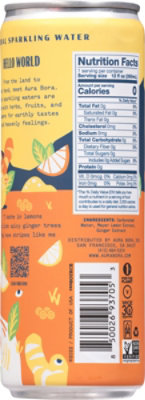 Aura Bora Ginger Meyer Lemon Sparkling Water - 12 Fl. Oz. - Image 6