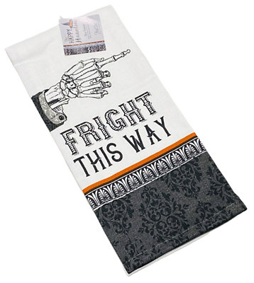 Kay Fright This Way Tea Towel - Each - Image 1