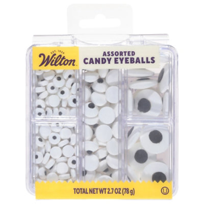 Wilton Candy Eyeballs Basic Assorted Box - 2.75 OZ - Image 2