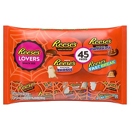 Reese's Lovers Snack Size 45 Count - 27.46 Oz - Image 3