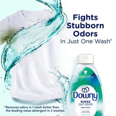 Downy Rinse & Refresh Fabric Rinse-cool Cotton - 48 Fl. Oz. - Image 2