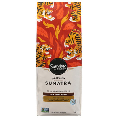 Signature SELECT Sumatra Ground Coffee - 18 Oz