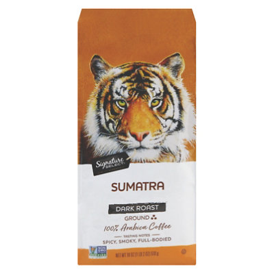 Signature SELECT Sumatra Ground Coffee - 18 Oz - Image 1