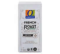 O Organics French Roast Decaf Ground Coffee - 16 Oz