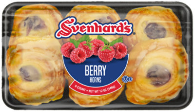 Svenhard's Berry Horns - 6 Count