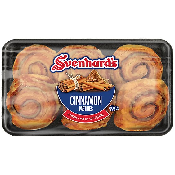 Svenhard's Cinnamon Pastries - 6 Count