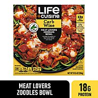 Life Cuisine Frozen Meatlovers Zoodles Bowl Entree - 10.38 Oz - Image 2