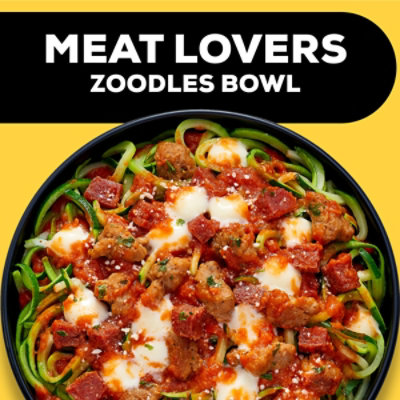 Life Cuisine Carb Wise Meatlovers Zoodles Bowl Frozen Entree Box - 10.375 Oz - Image 2