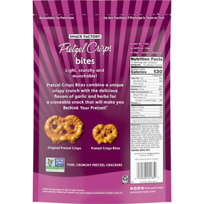 Snack Factory Garlic & Herb Pretzel Crisps - 12 Oz - Image 5