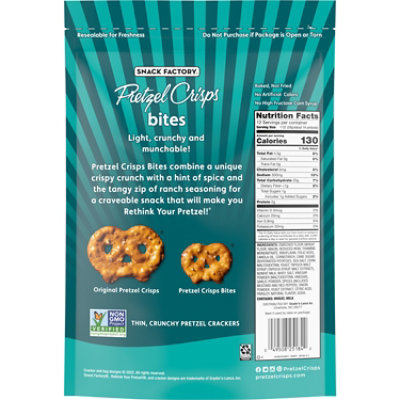 Snack Factory Spicy Ranch Pretzel Crisps - 12 Oz - Image 5