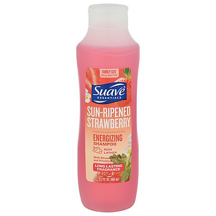 Suave Naturals Strawberry Shampoo - 22.5 Fl. Oz. - Image 3